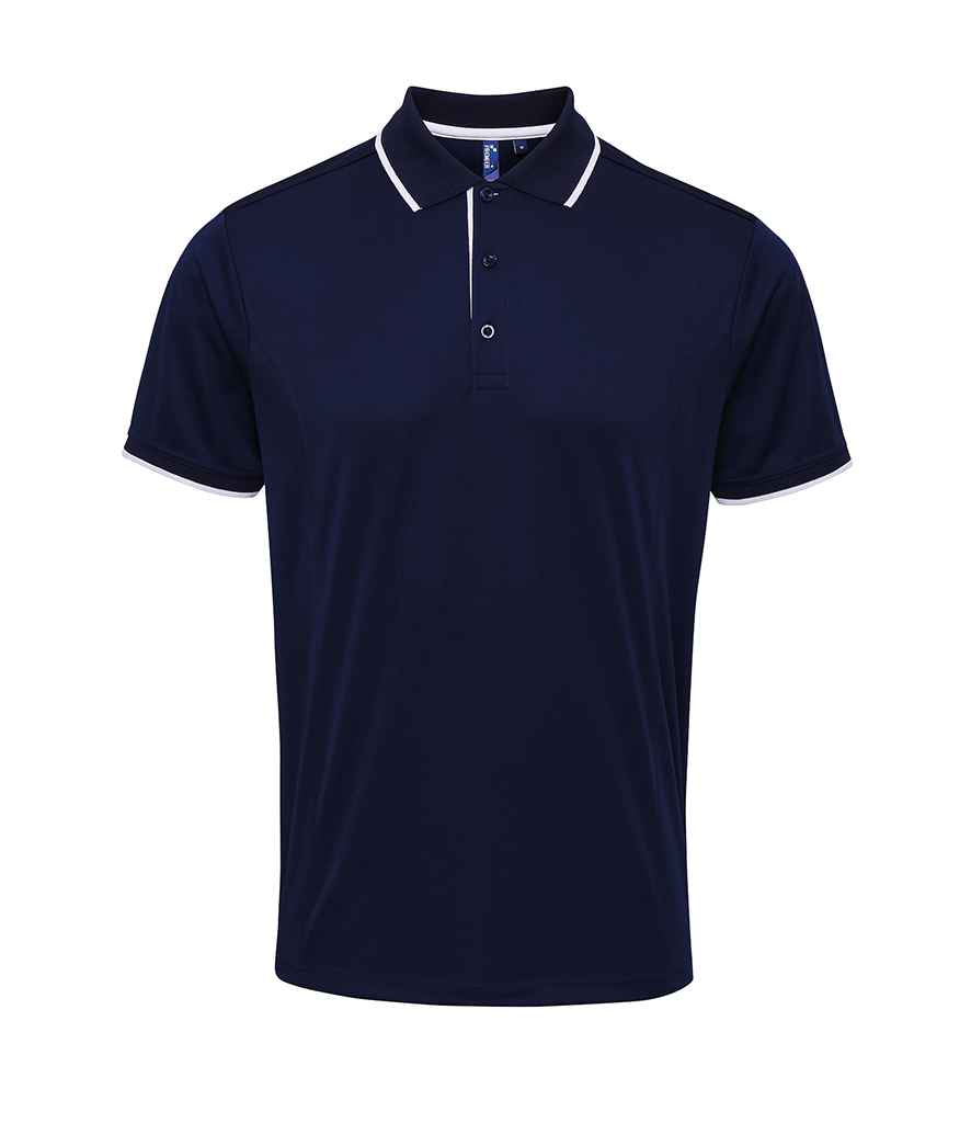 Premier Contrast Coolchecker Polo
