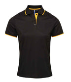 Premier Lds Contrast Cool. Polo