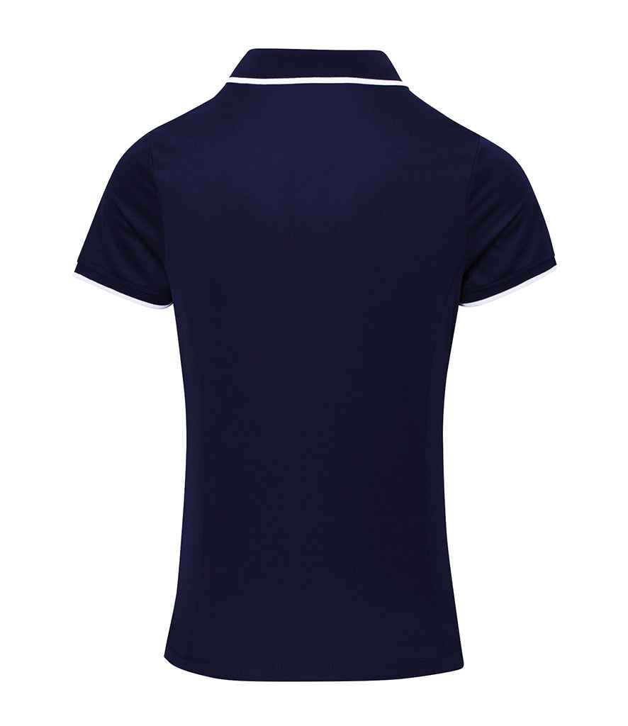 Premier Lds Contrast Cool. Polo