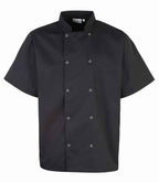 Premier Studded S/S Chefs Jkt