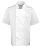 Premier Studded S/S Chefs Jkt