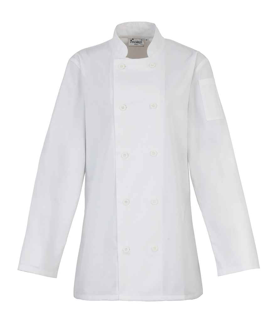 Premier Ladies L/S Chefs Jkt