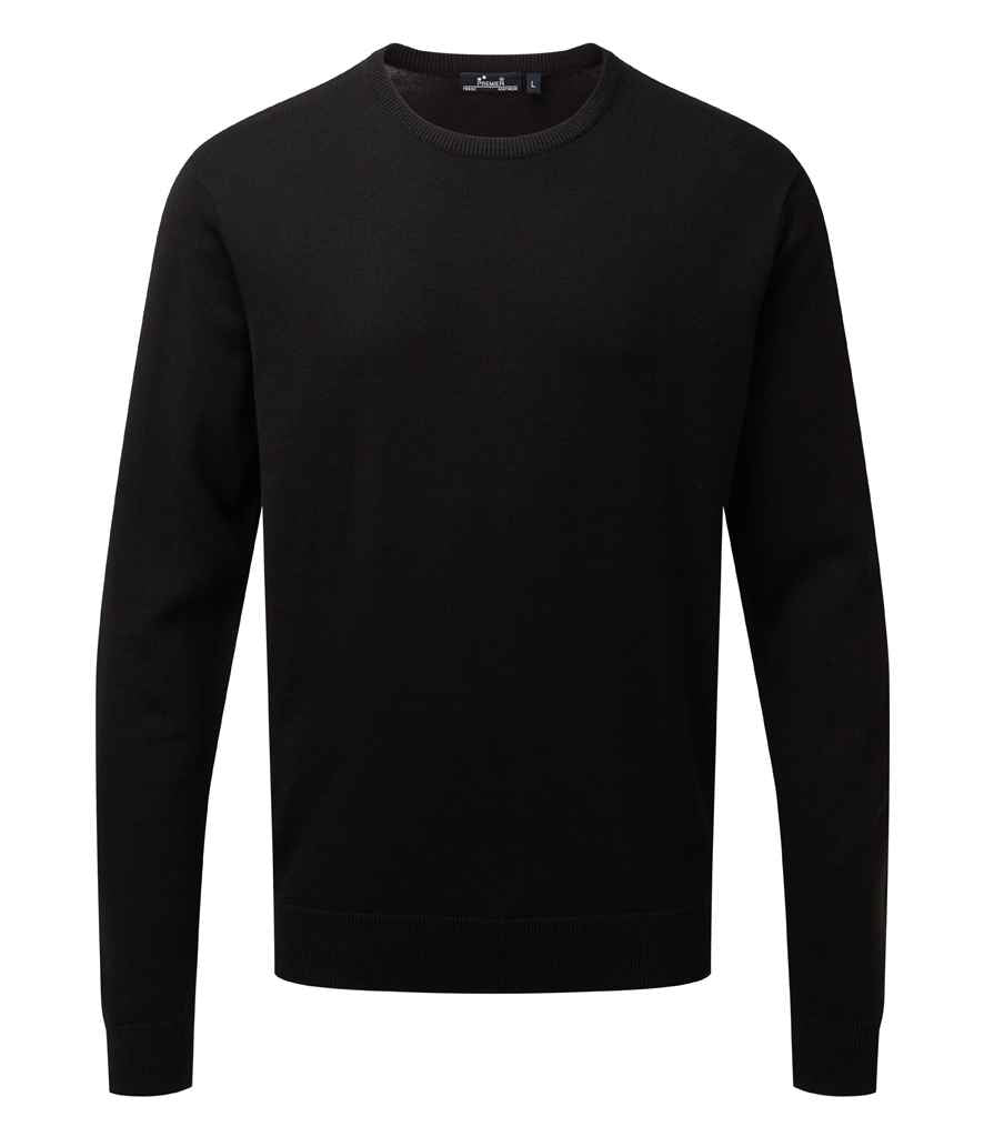 Premier Cotton Rich Crew Nk Sweater