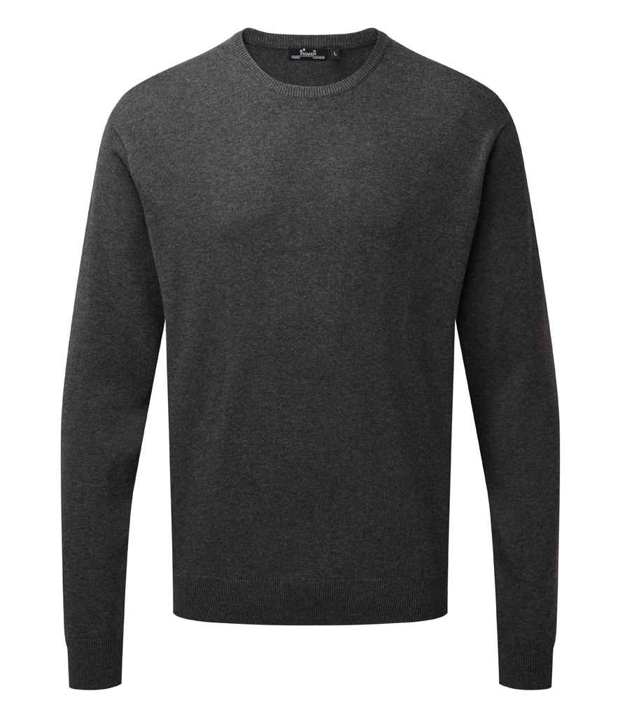Premier Cotton Rich Crew Nk Sweater