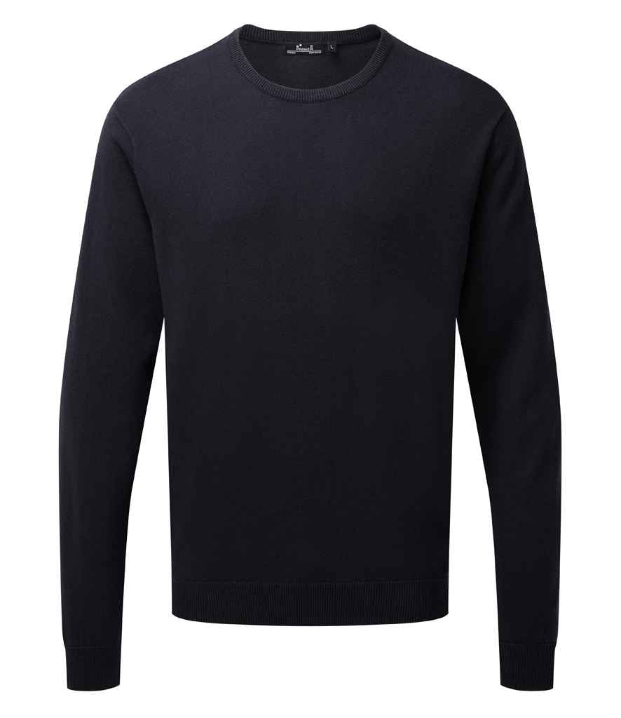 Premier Cotton Rich Crew Nk Sweater