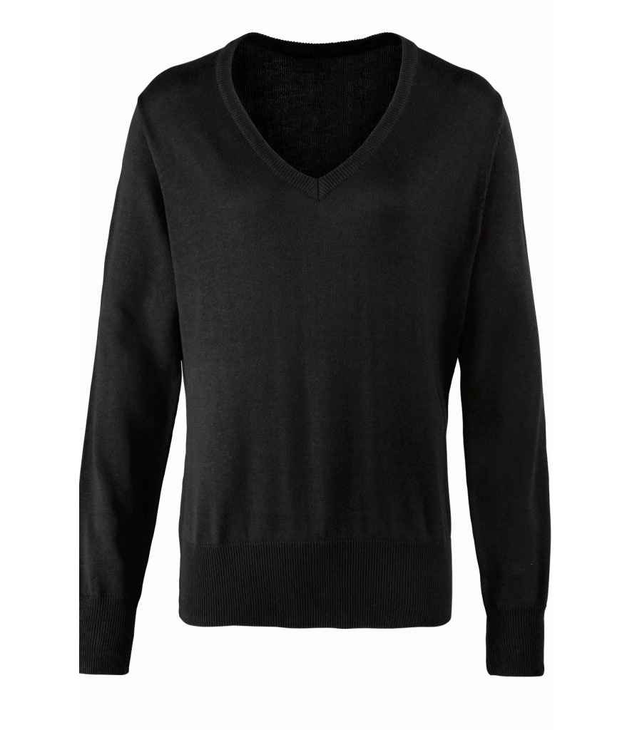 Premier Lds Knit. V Nk Sweater