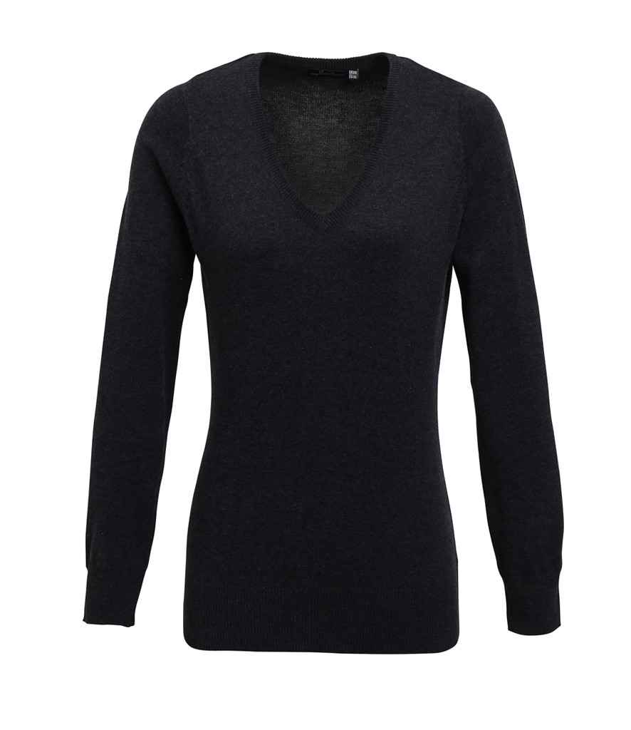 Premier Lds Knit. V Nk Sweater