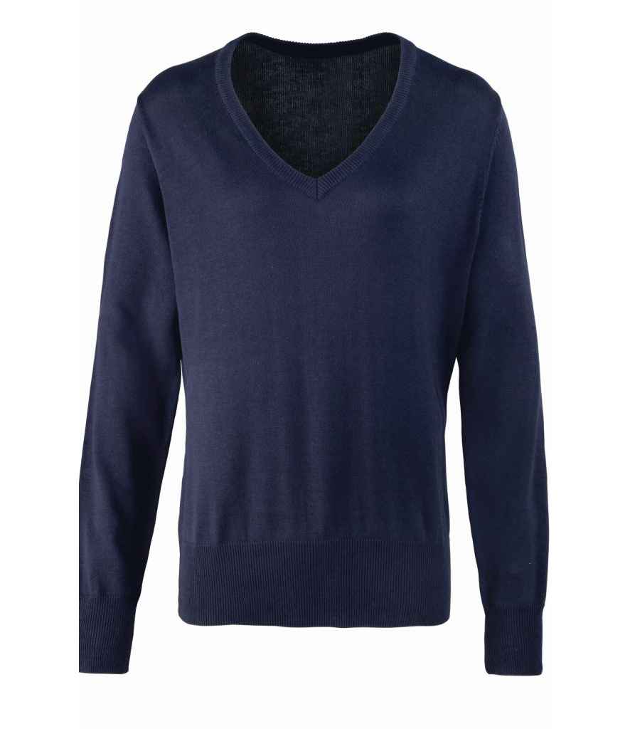 Premier Lds Knit. V Nk Sweater