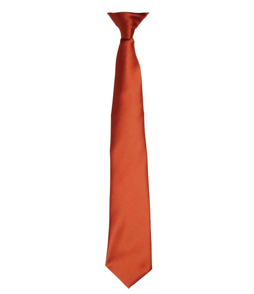 Premier Colours Satin Clip Tie