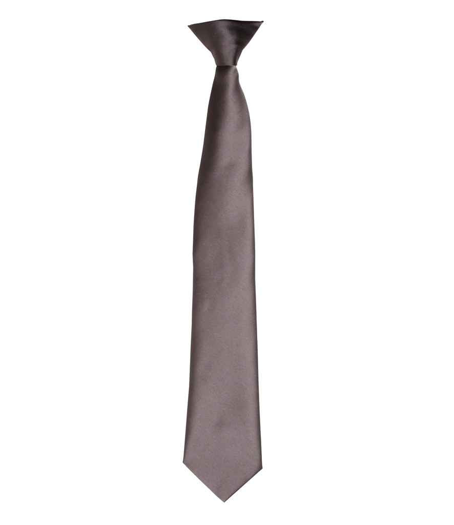 Premier Colours Satin Clip Tie