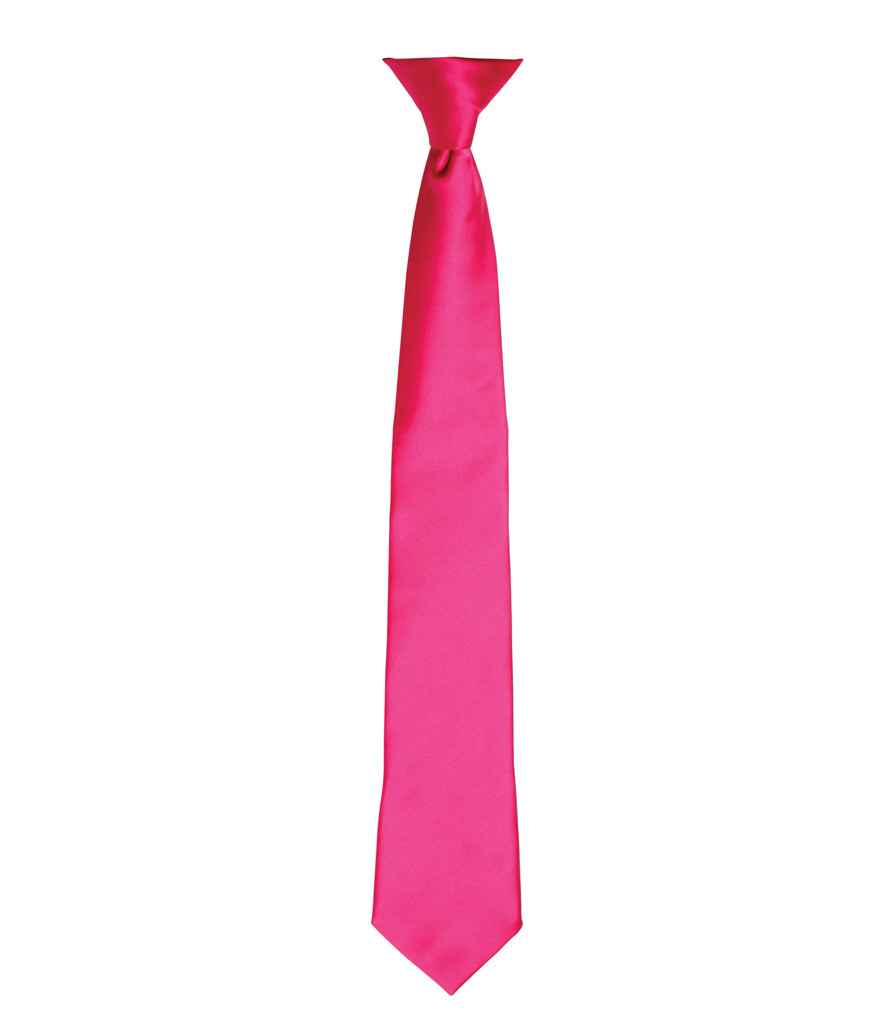 Premier Colours Satin Clip Tie