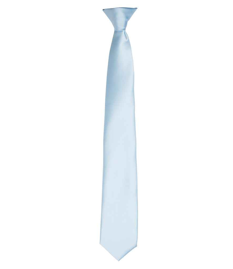 Premier Colours Satin Clip Tie