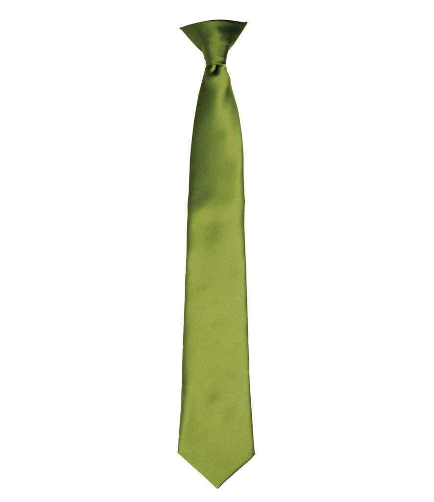 Premier Colours Satin Clip Tie