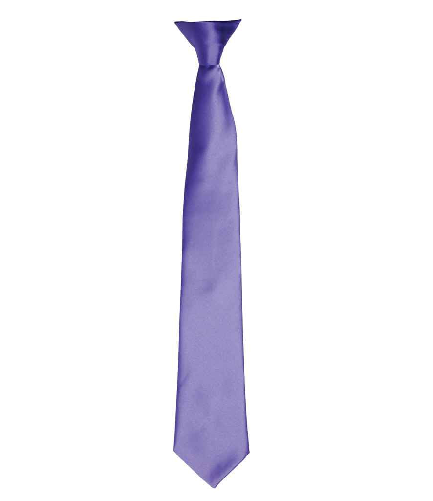 Premier Colours Satin Clip Tie