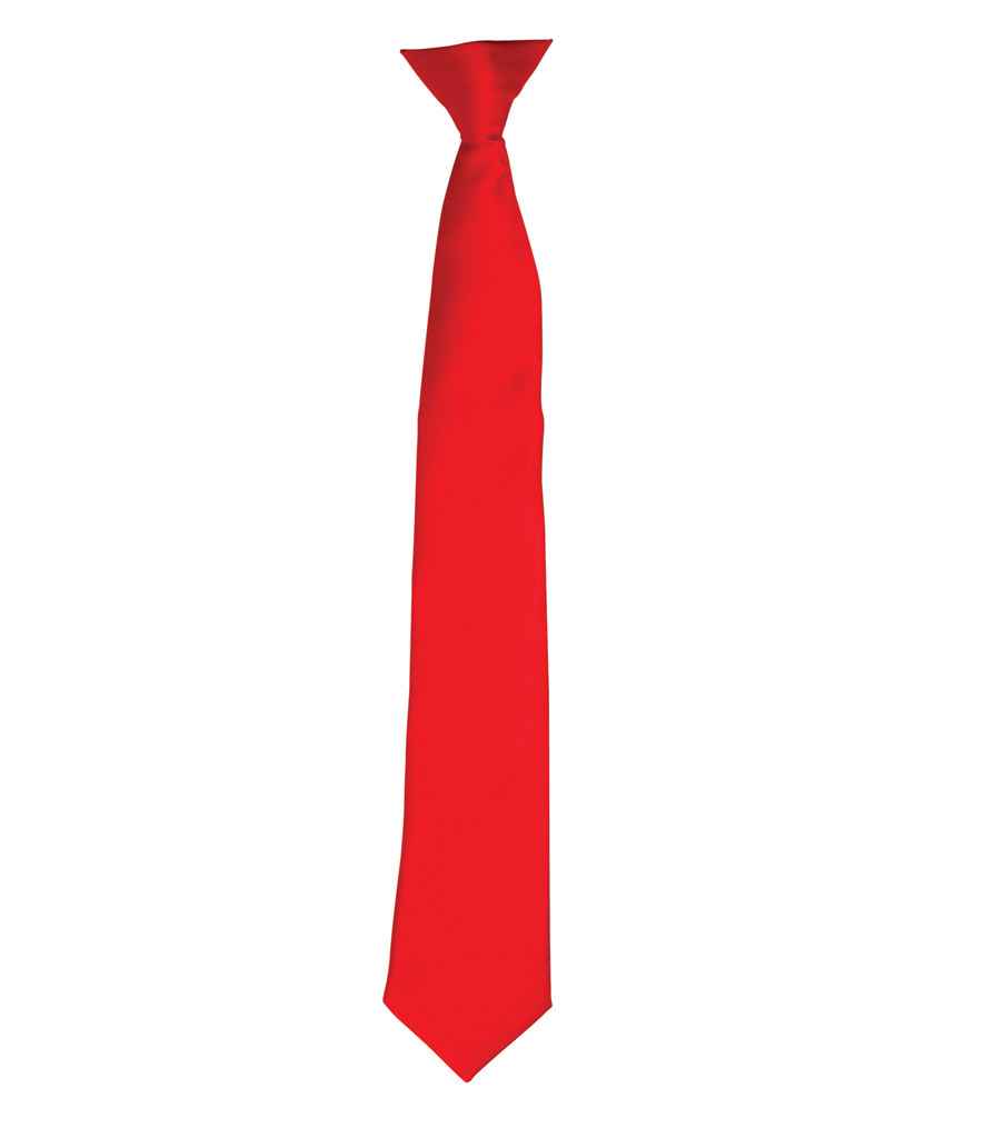 Premier Colours Satin Clip Tie