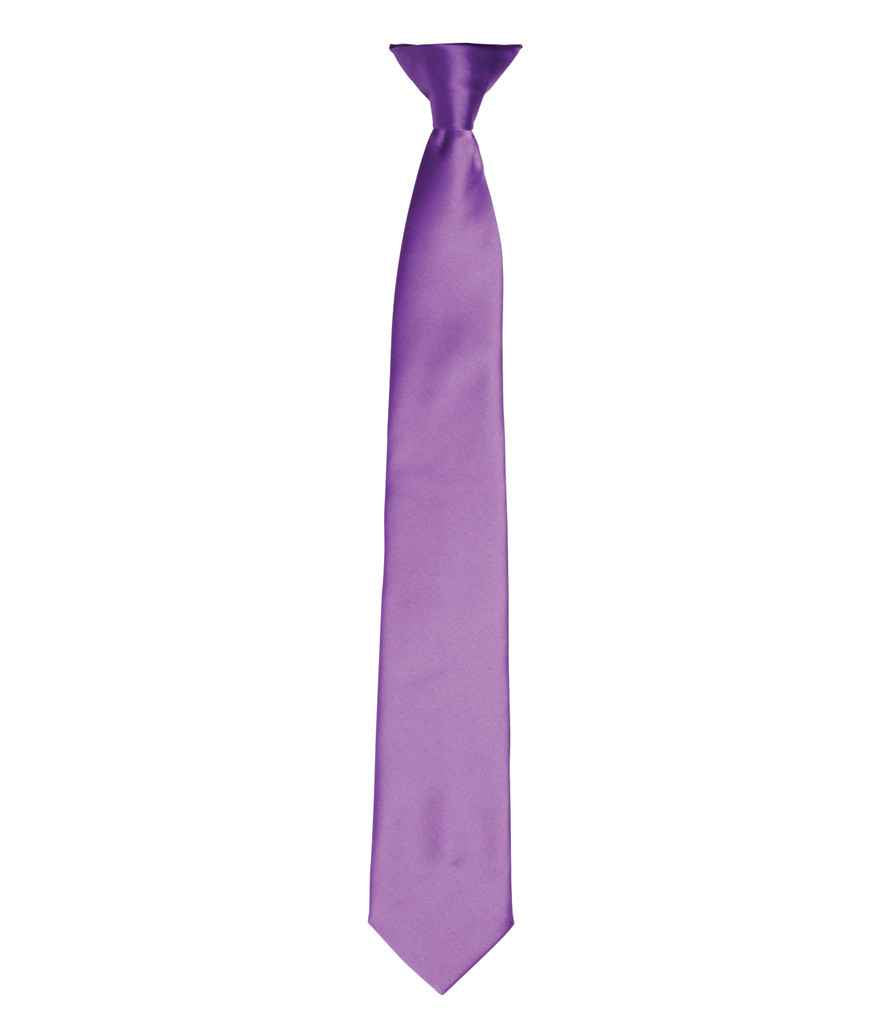 Premier Colours Satin Clip Tie