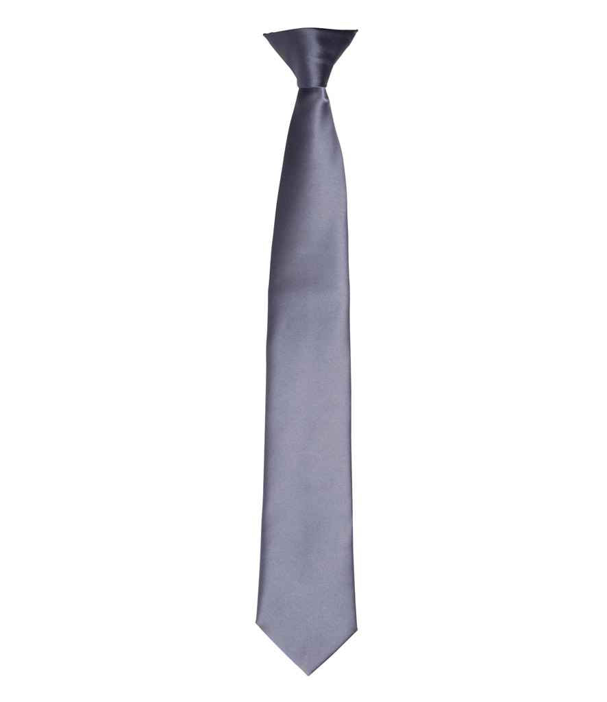 Premier Colours Satin Clip Tie