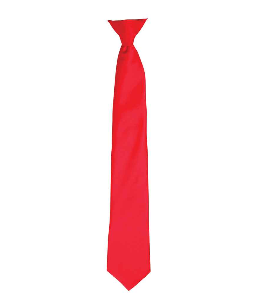 Premier Colours Satin Clip Tie