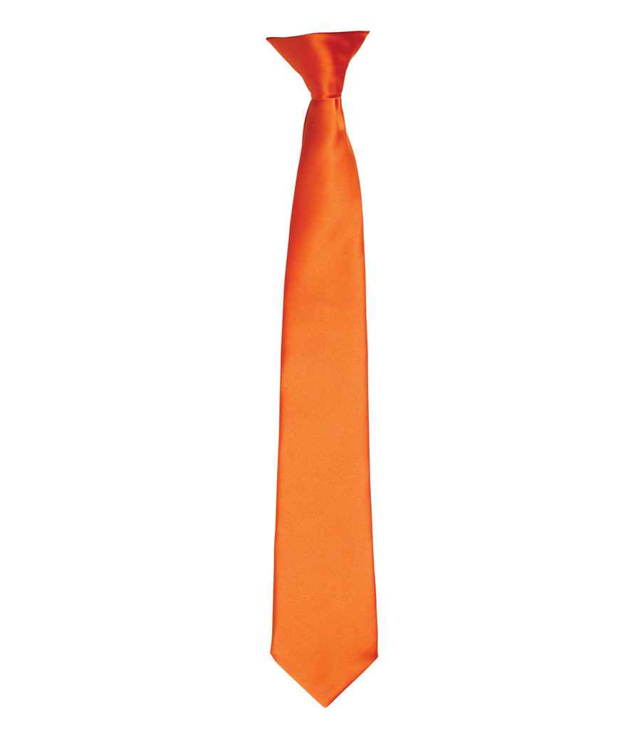 Premier Colours Satin Clip Tie