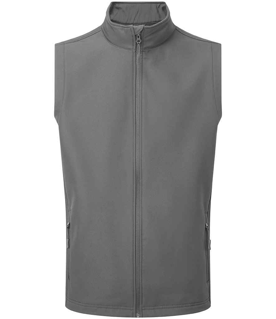 Premier W/checker Recyc. Softshell Gilet