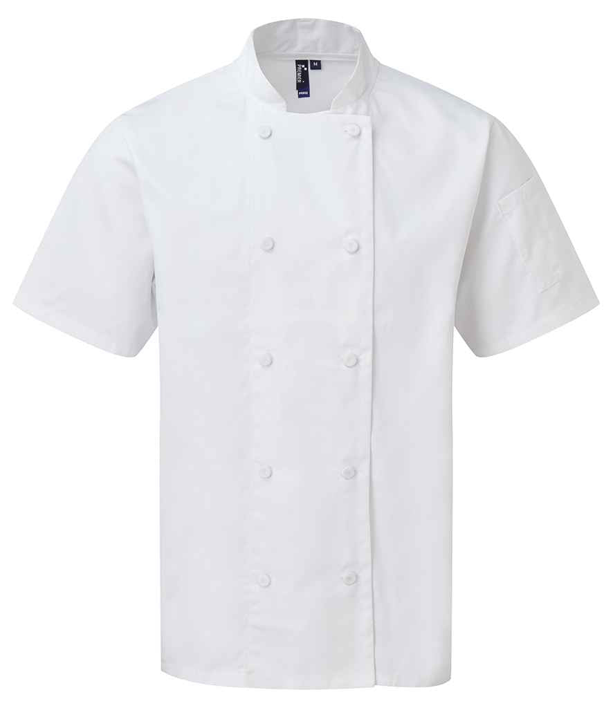 Premier Coolchecker S/S Chefs Jacket