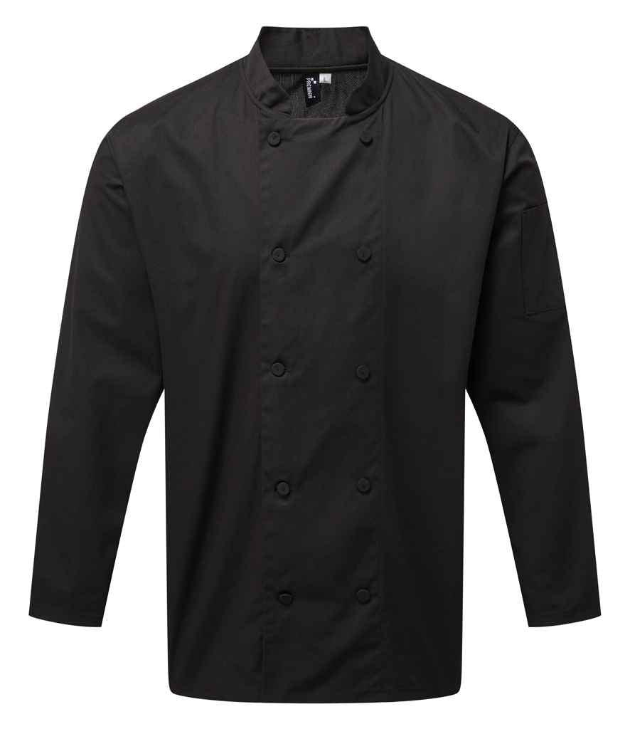 Premier Coolcheck. L/S Chefs Jkt