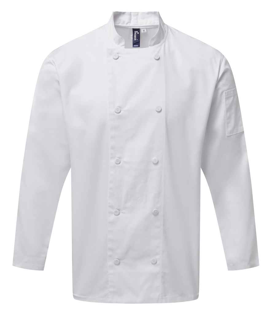 Premier Coolcheck. L/S Chefs Jkt