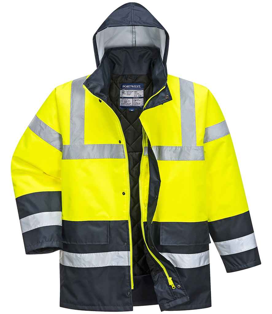 Portwest Hi-Vis Contrast Traffic Jkt
