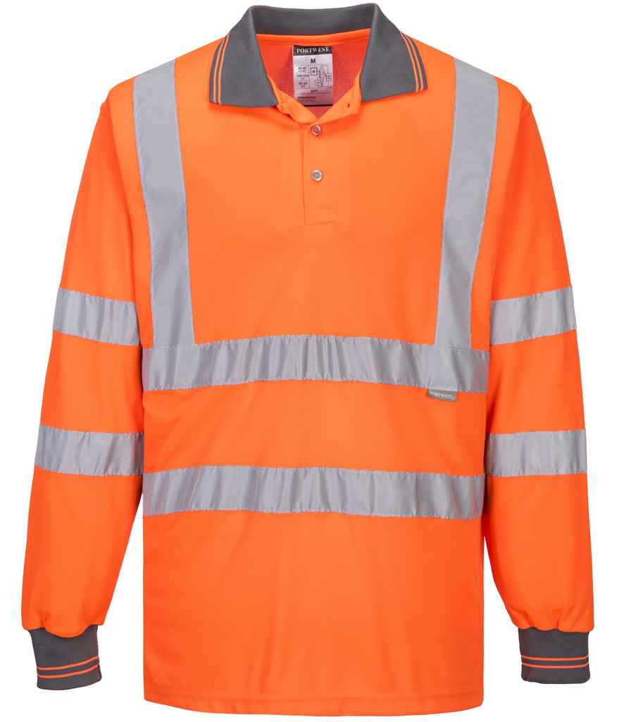 Portwest Hi-Vis L/S Polo