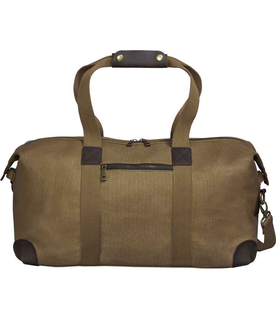 Quadra Herit. Wax. Canvas Holdall