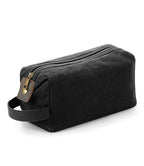 Quadra Herit. Wax. Canvas Wash Bag