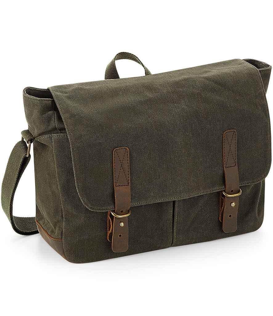 Quadra Herit. Wax. Canvas Messenger