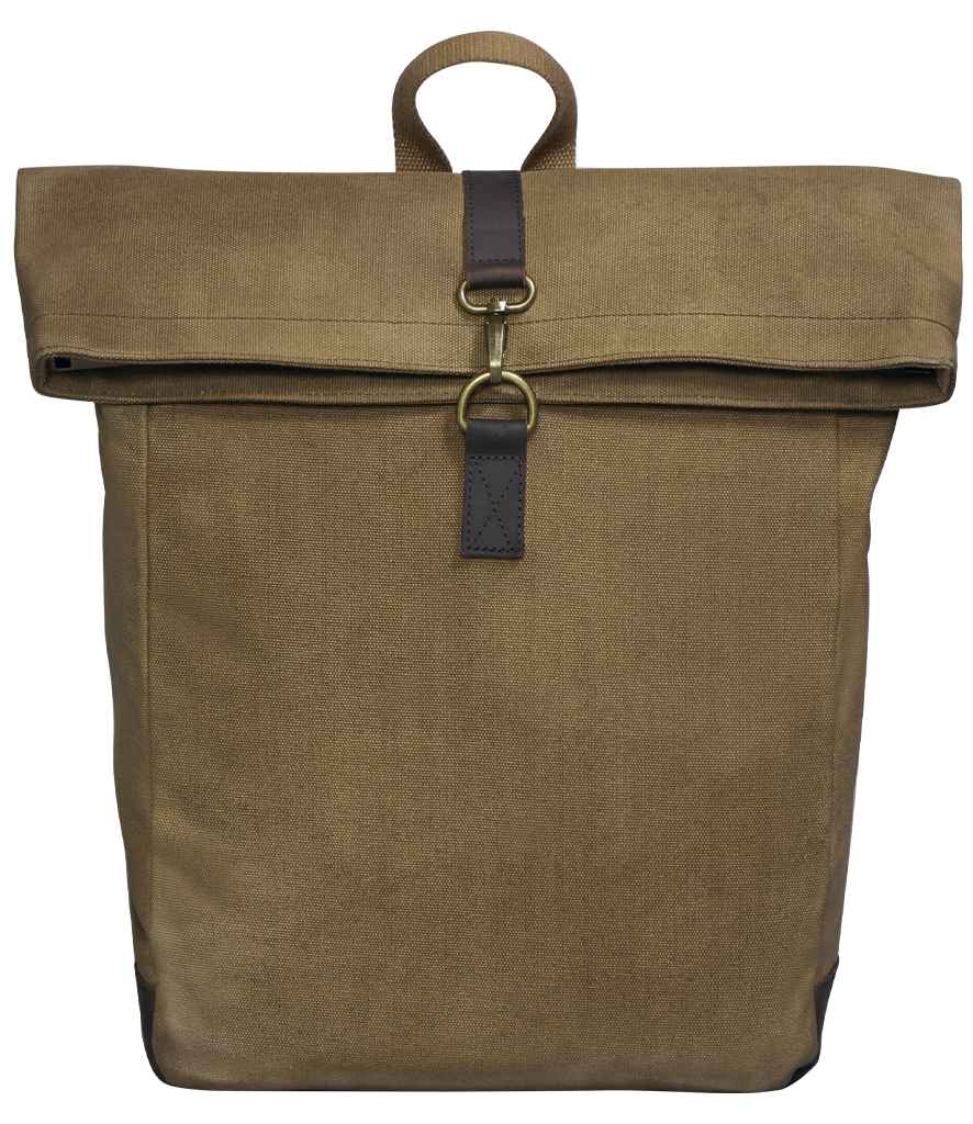 Quadra Herit. Wax. Canvas Backpack