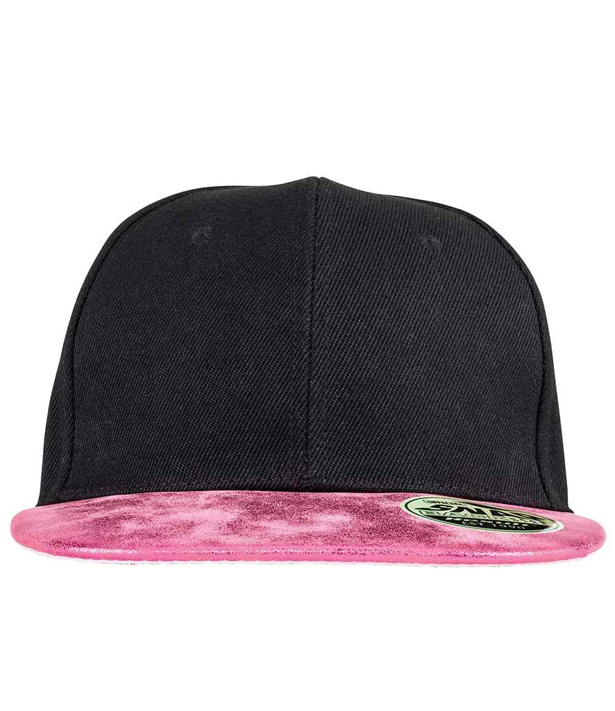 Result Bronx Flat Glitter Cap