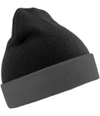 Res. Recycled Black Compass Beanie