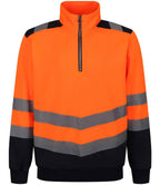 Reg. High Vis. Pro 1/4 Zip Sweat Top