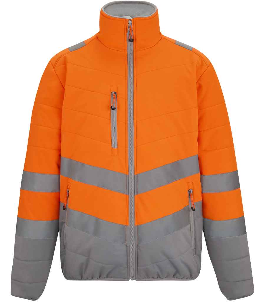 Reg. High Vis. 2 Tone Thermal Baffle Jkt.