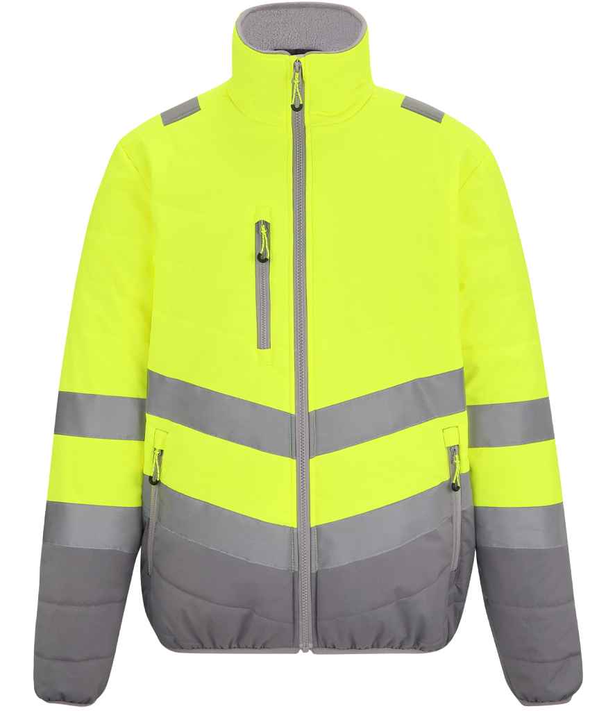 Reg. High Vis. 2 Tone Thermal Baffle Jkt.