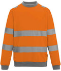 Reg. High Vis. Pro Contract C/Neck Swt.