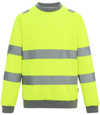 Reg. High Vis. Pro Contract C/Neck Swt.