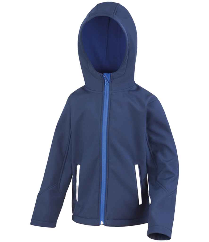 Result Core Kids TX Perf Hooded Softshell Jkt
