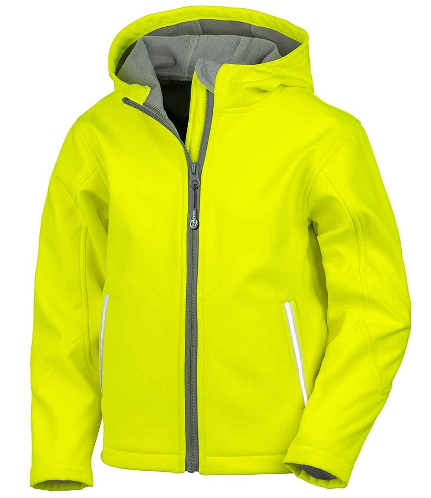 Result Core Kids TX Perf Hooded Softshell Jkt