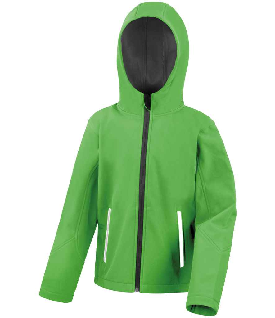 Result Core Kids TX Perf Hooded Softshell Jkt