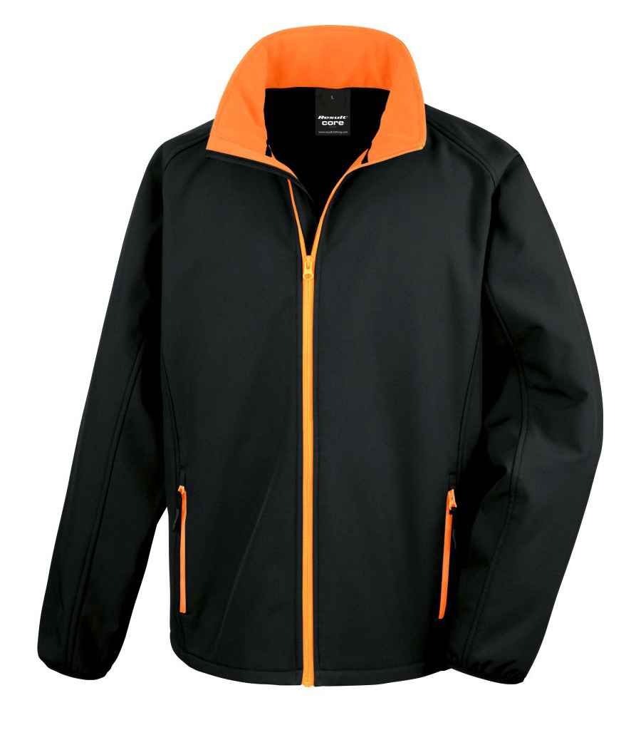 Result Core Printable Softshell Jkt