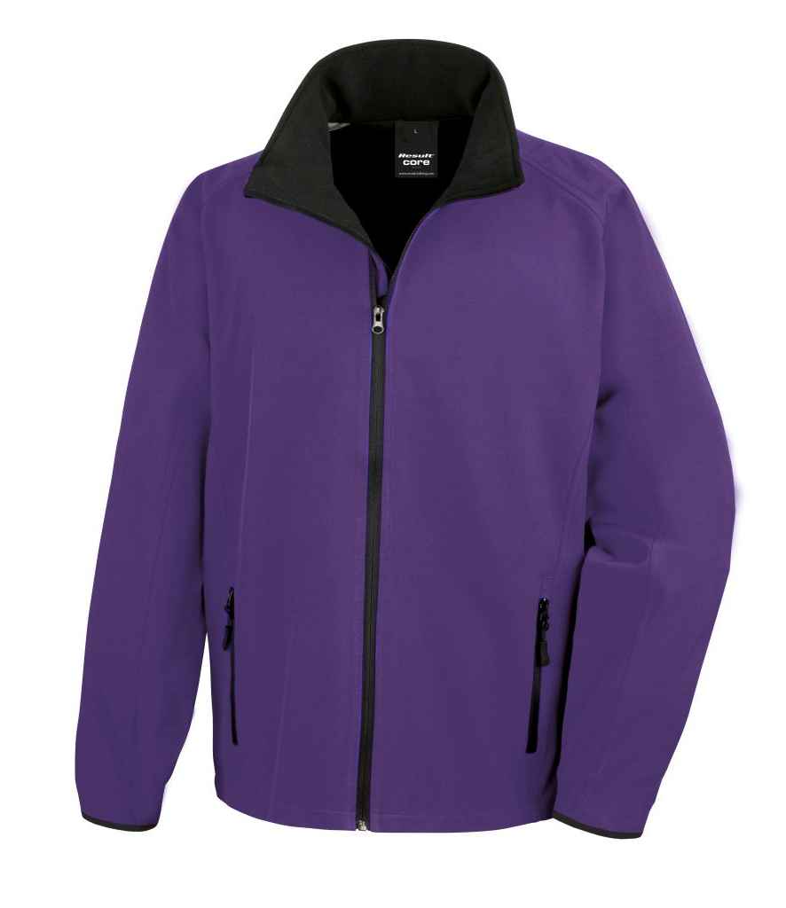 Result Core Printable Softshell Jkt