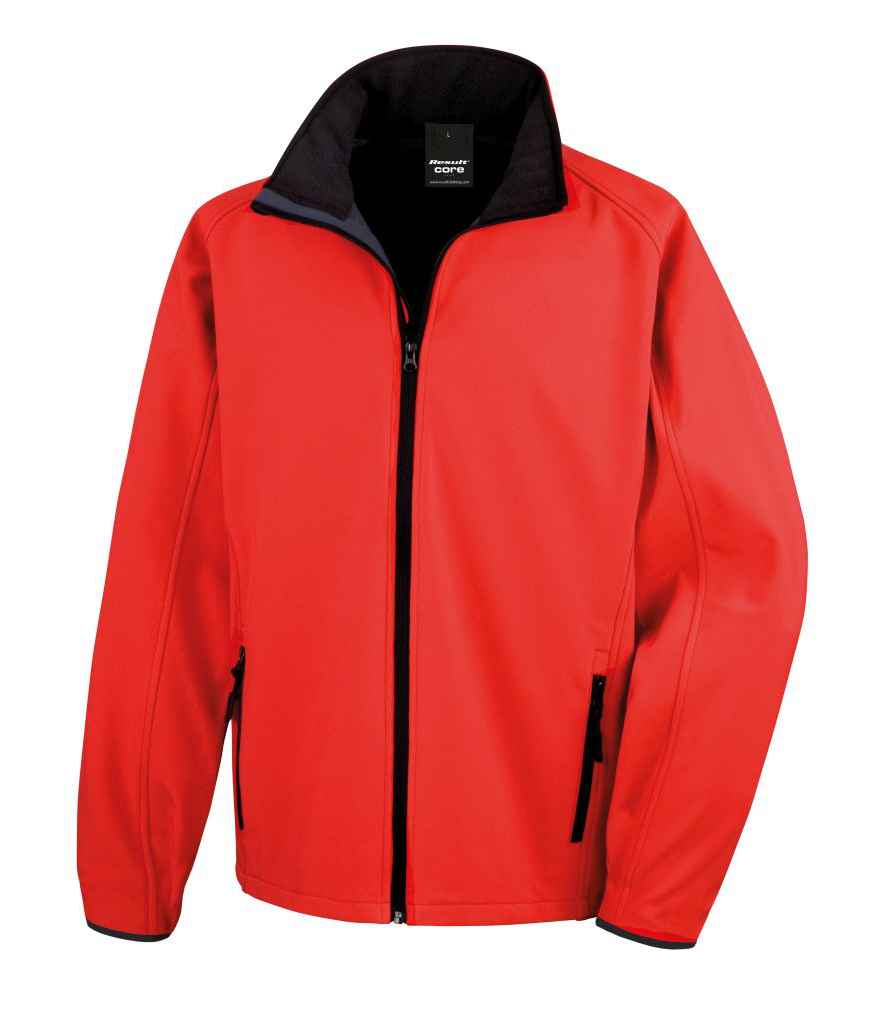 Result Core Printable Softshell Jkt