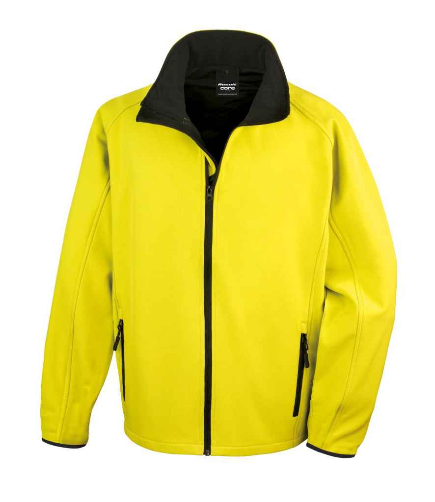 Result Core Printable Softshell Jkt