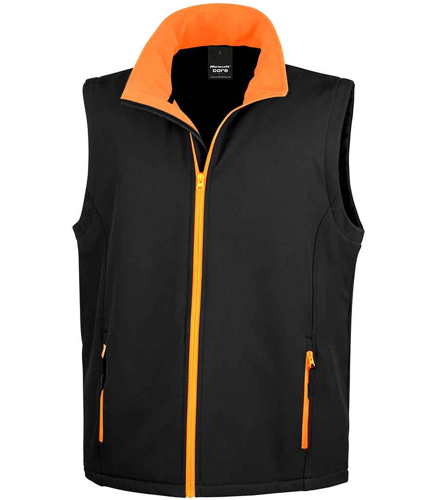 Result Core Printable Softshell Bodywarmer