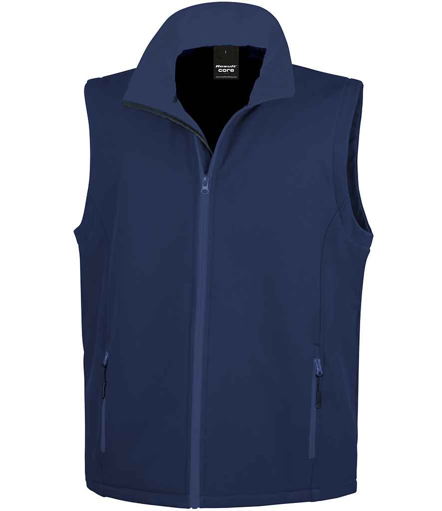 Result Core Printable Softshell Bodywarmer