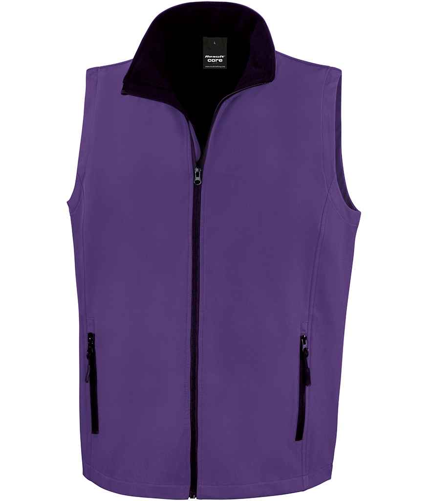 Result Core Printable Softshell Bodywarmer